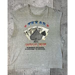 "Texas Hold 'Em" Tank (XL) - 1990s